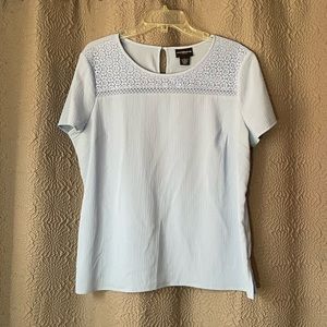 Liz Claiborne Light Blue Blouse